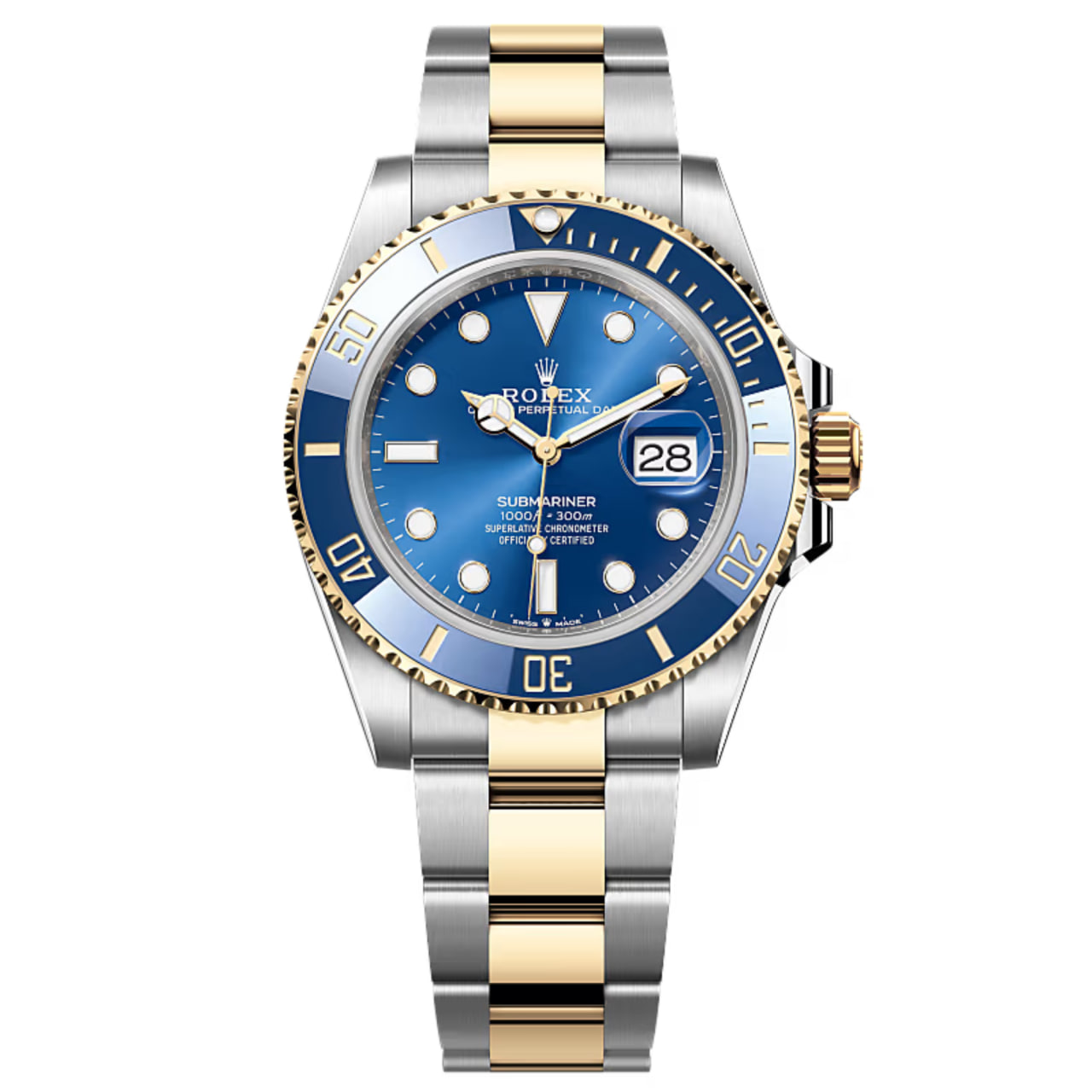 [Superclone] Rolex Submariner 41mm Blue Dial Oyster 126613LB