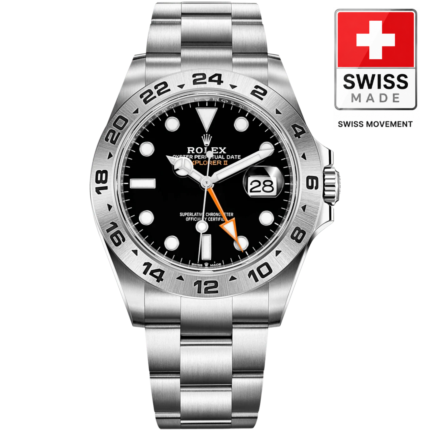 [Superclone] Rolex Explorer 42mm Black Dial Oyster 226570