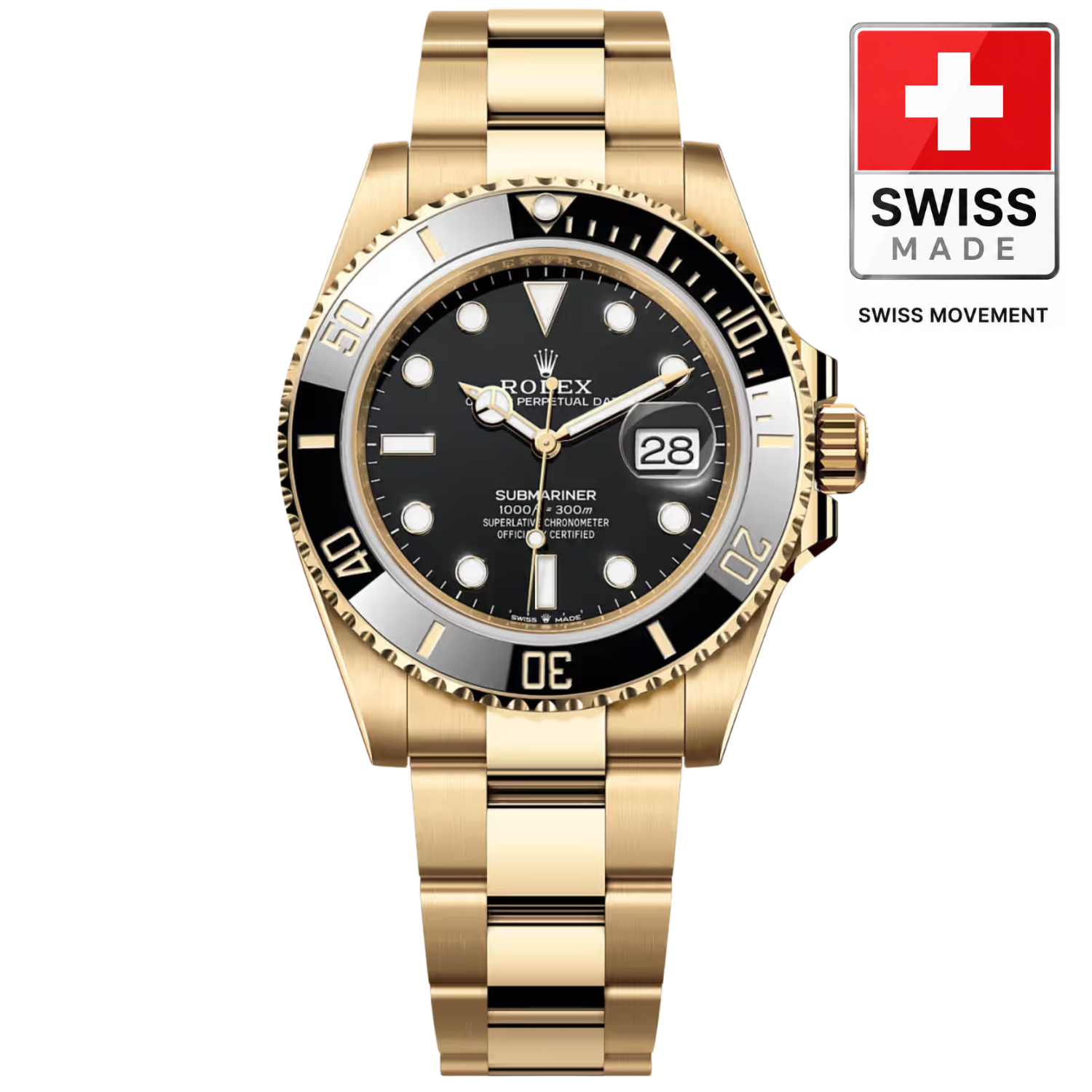 [Superclone] Rolex Submariner 41mm Black Dial Oyster 126618LN