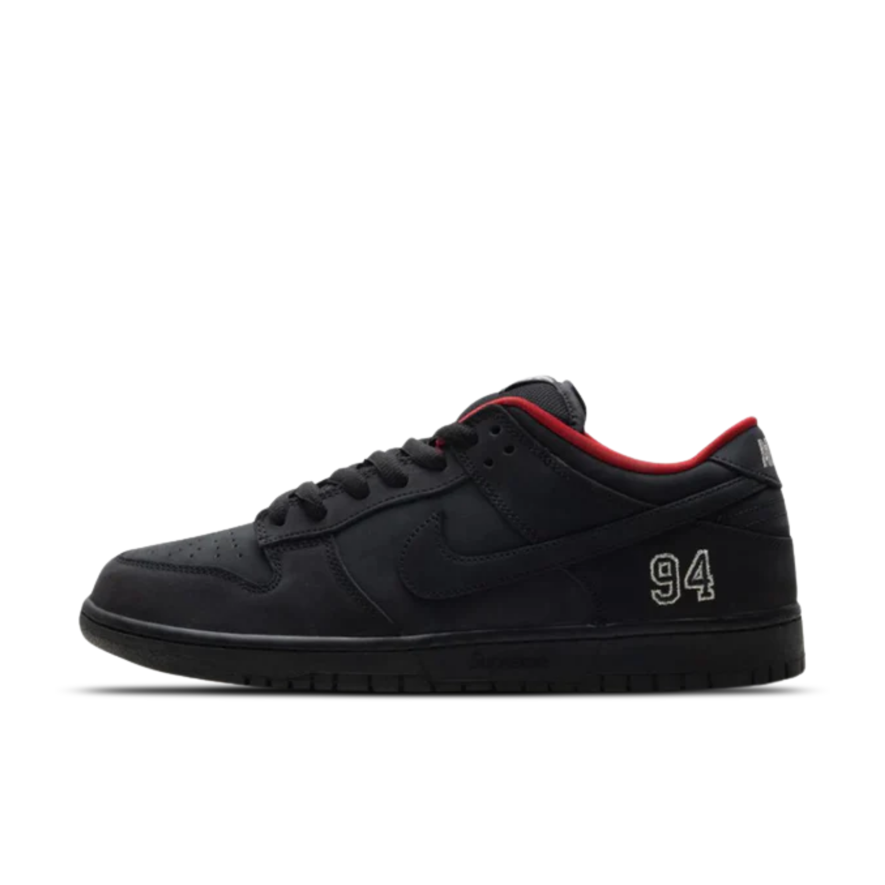 Supreme x Nike SB Dunk Low Black HQ8487-001