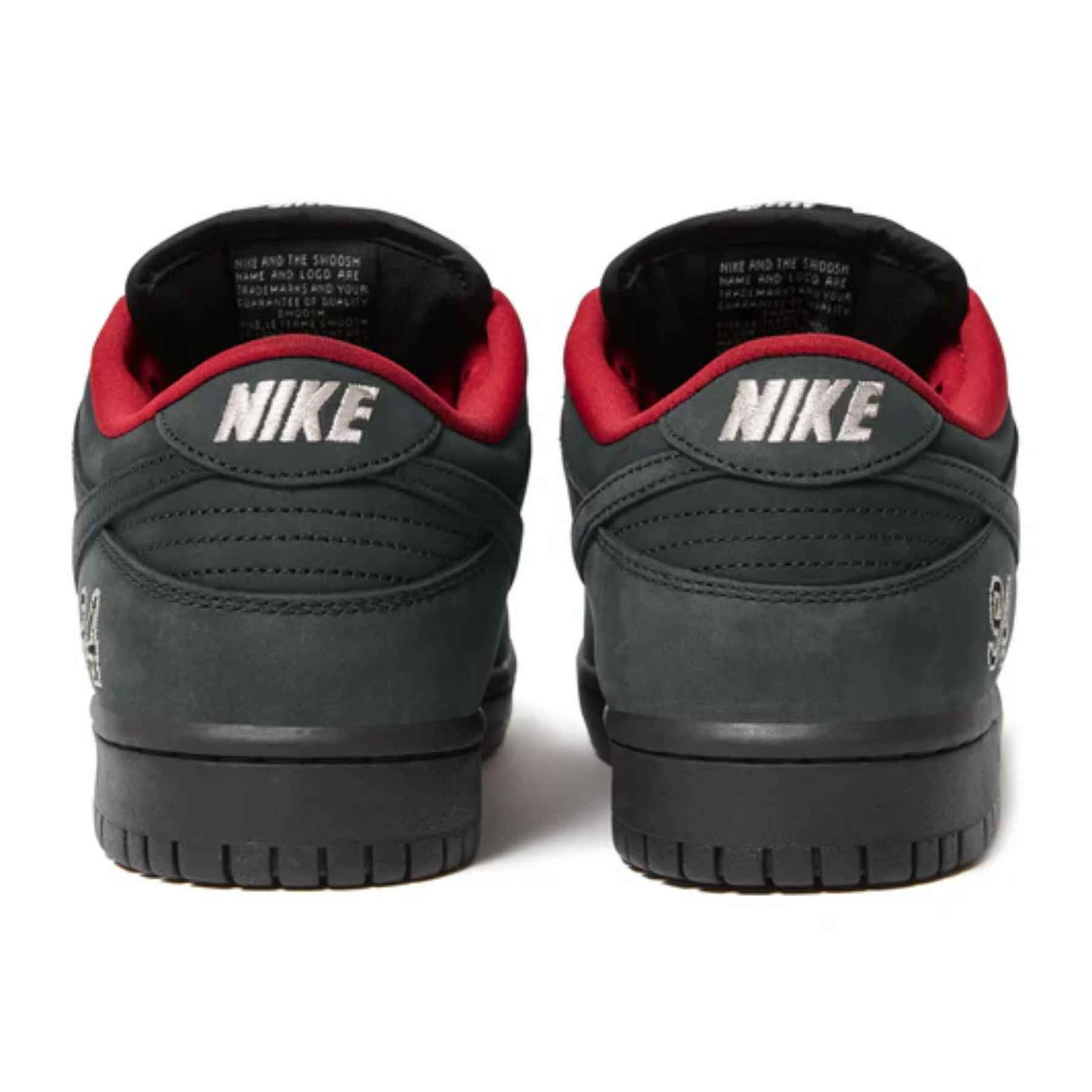Supreme x Nike SB Dunk Low Black HQ8487-001 - Image 5