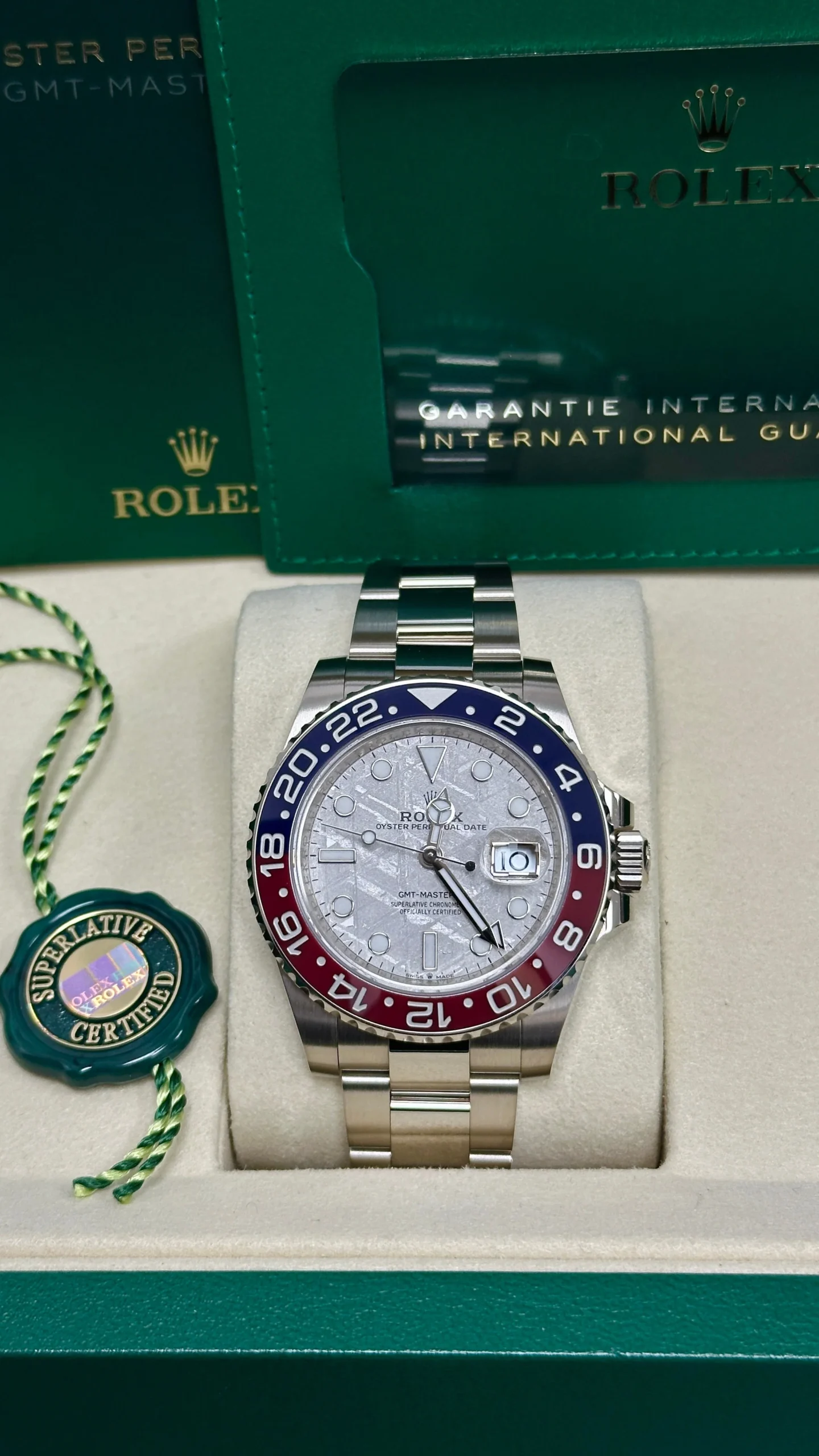 [Superclone] Rolex GMT-Master II 40mm Meteorite Dial 126719BLRO "Superman" - Image 5