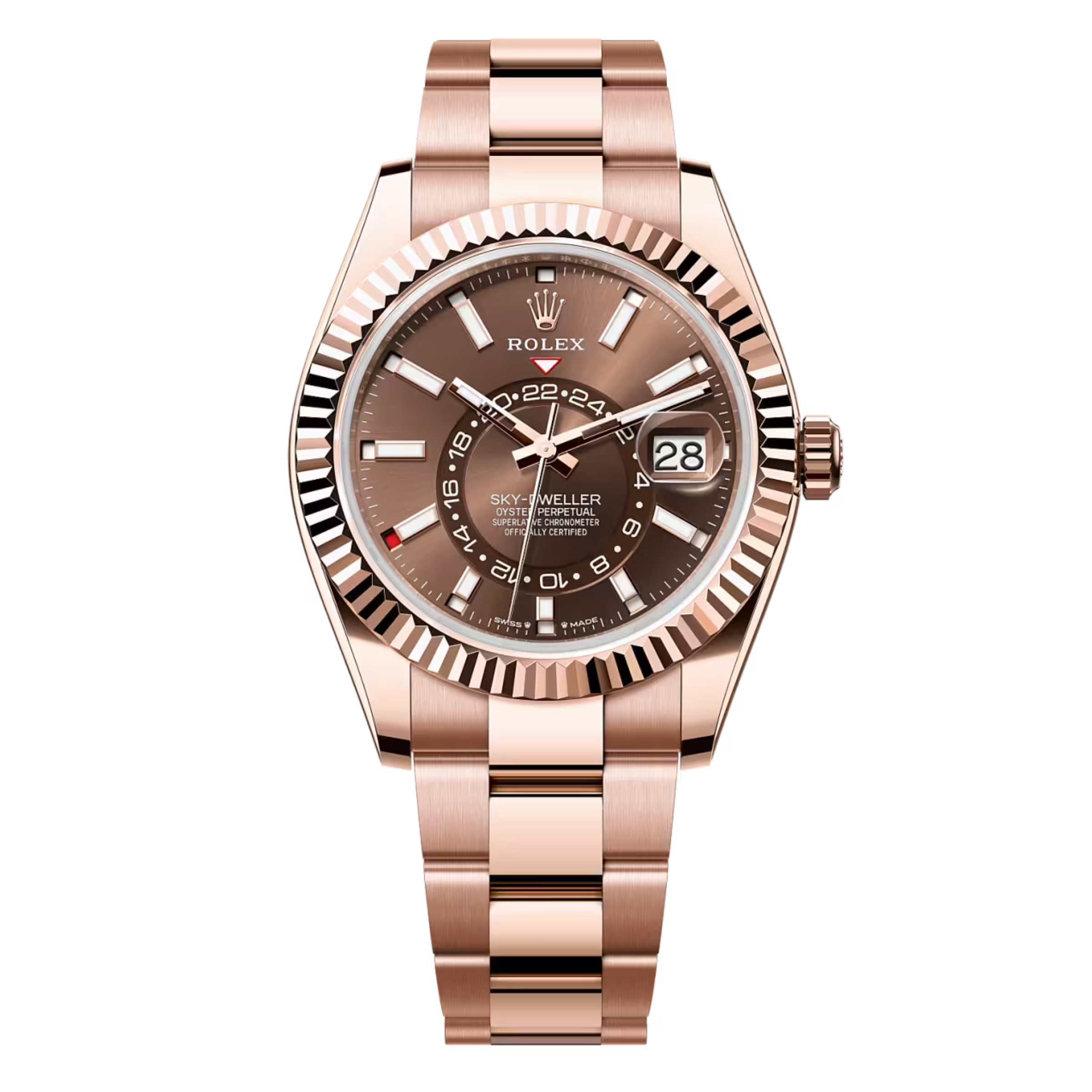[Superclone] Rolex Sky-Dweller 42 mm Chocolate Dial Oyster 336935