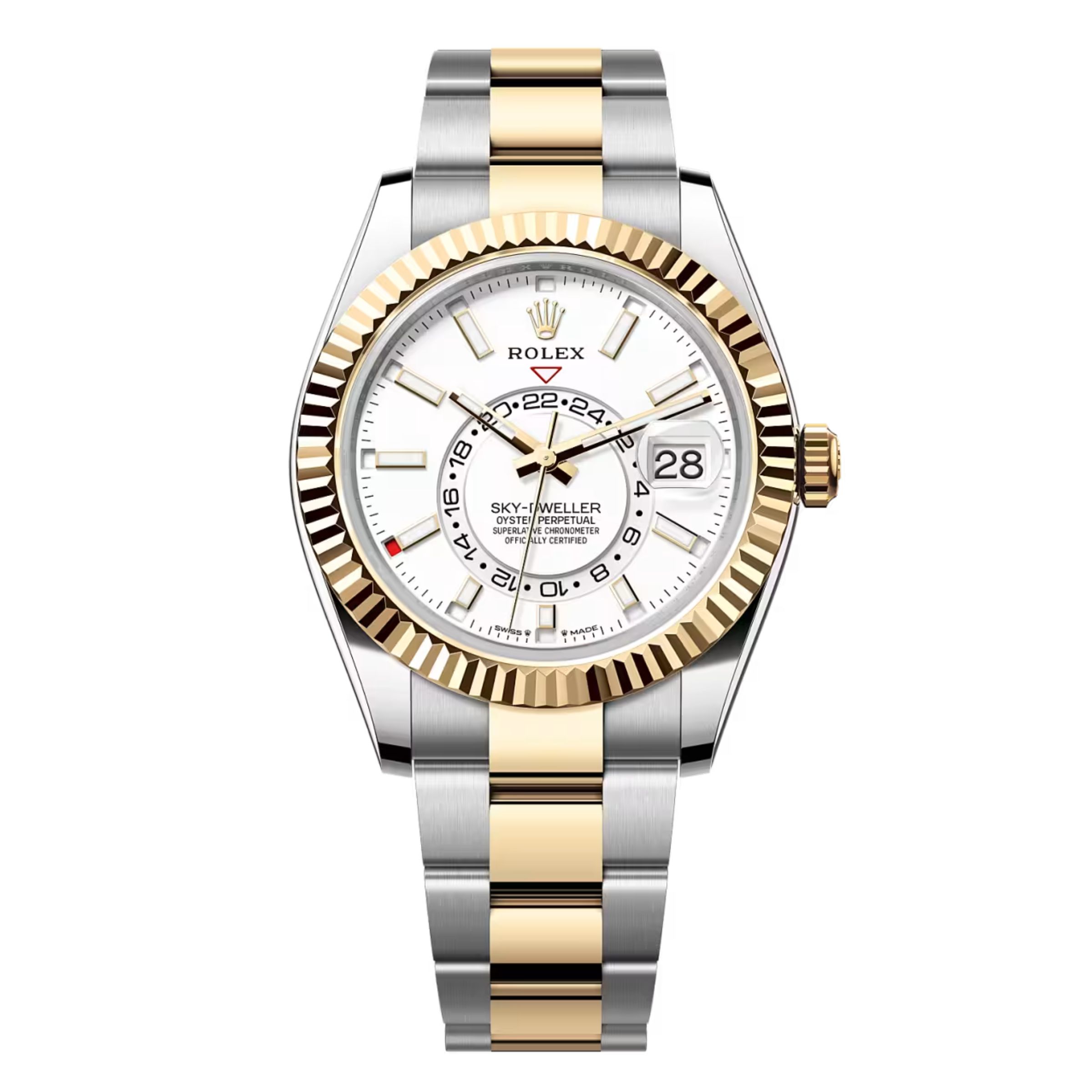 [Superclone] Rolex Sky-Dweller 42mm Intense white Dial Oyster 336933