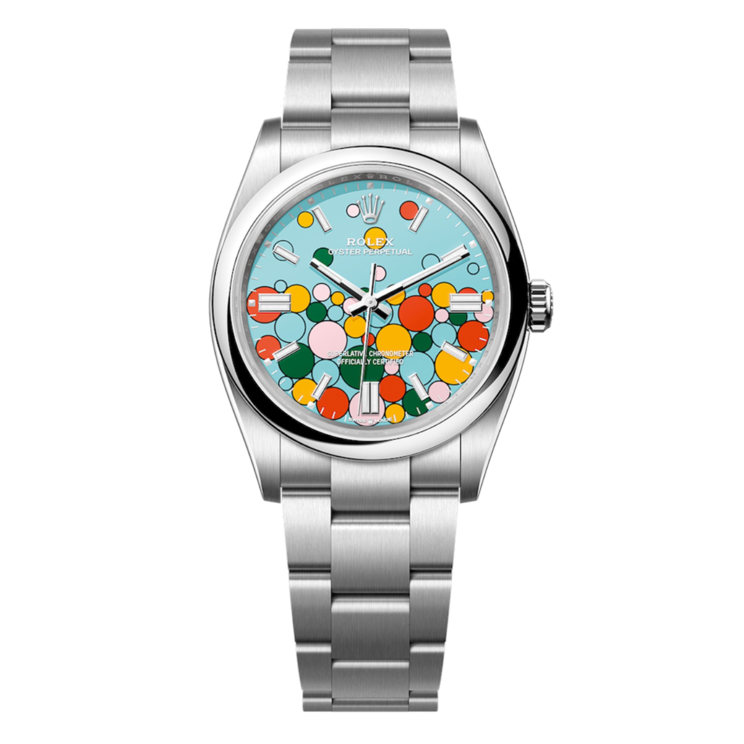 [Superclone] Rolex Oyster Perpetual 41mm Turquoise Dial 124300