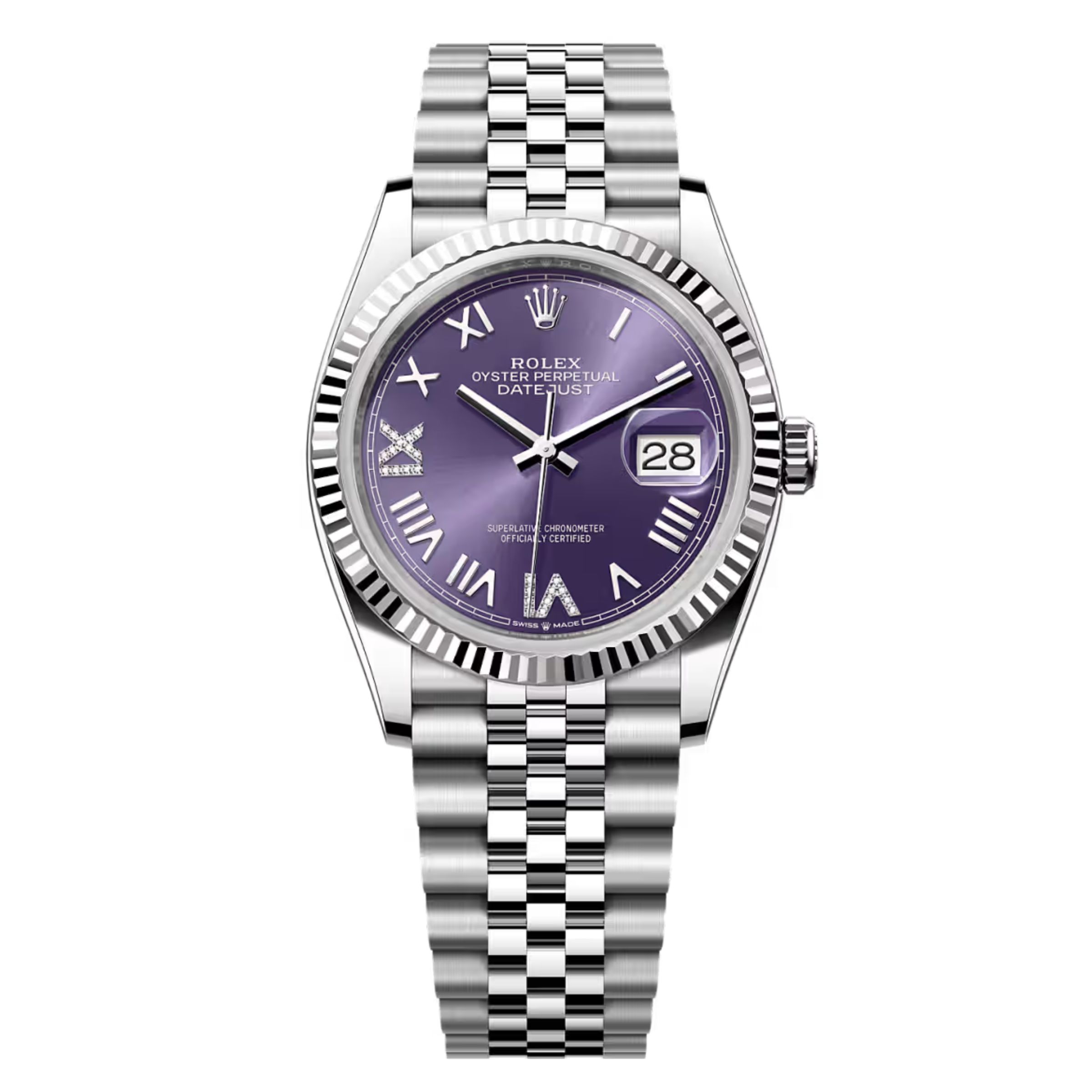 [Superclone] Rolex Datejust 36mm Aubergine Dial 126234