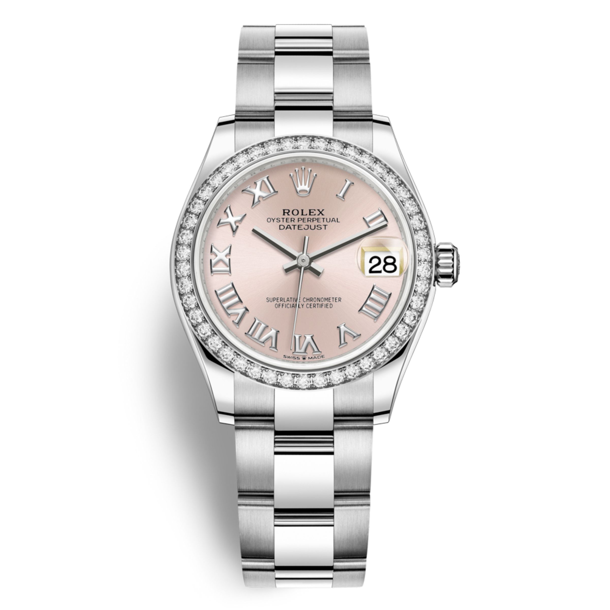 [Superclone] Rolex Datejust 31mm Pink Diamonds Dial 278384RBR
