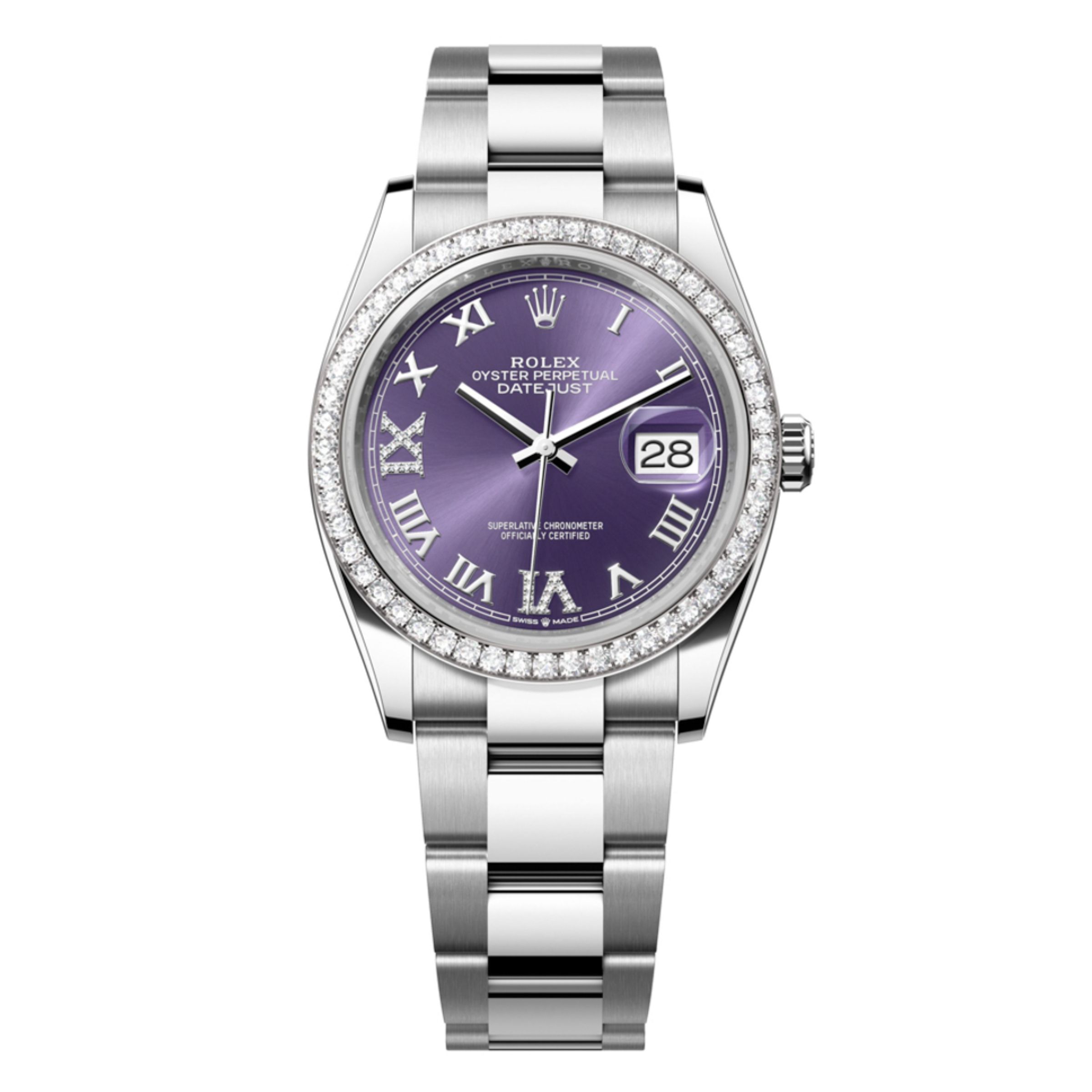 [Superclone] Rolex Datejust 31mm Aubergine Dial Oyster 278384RBR