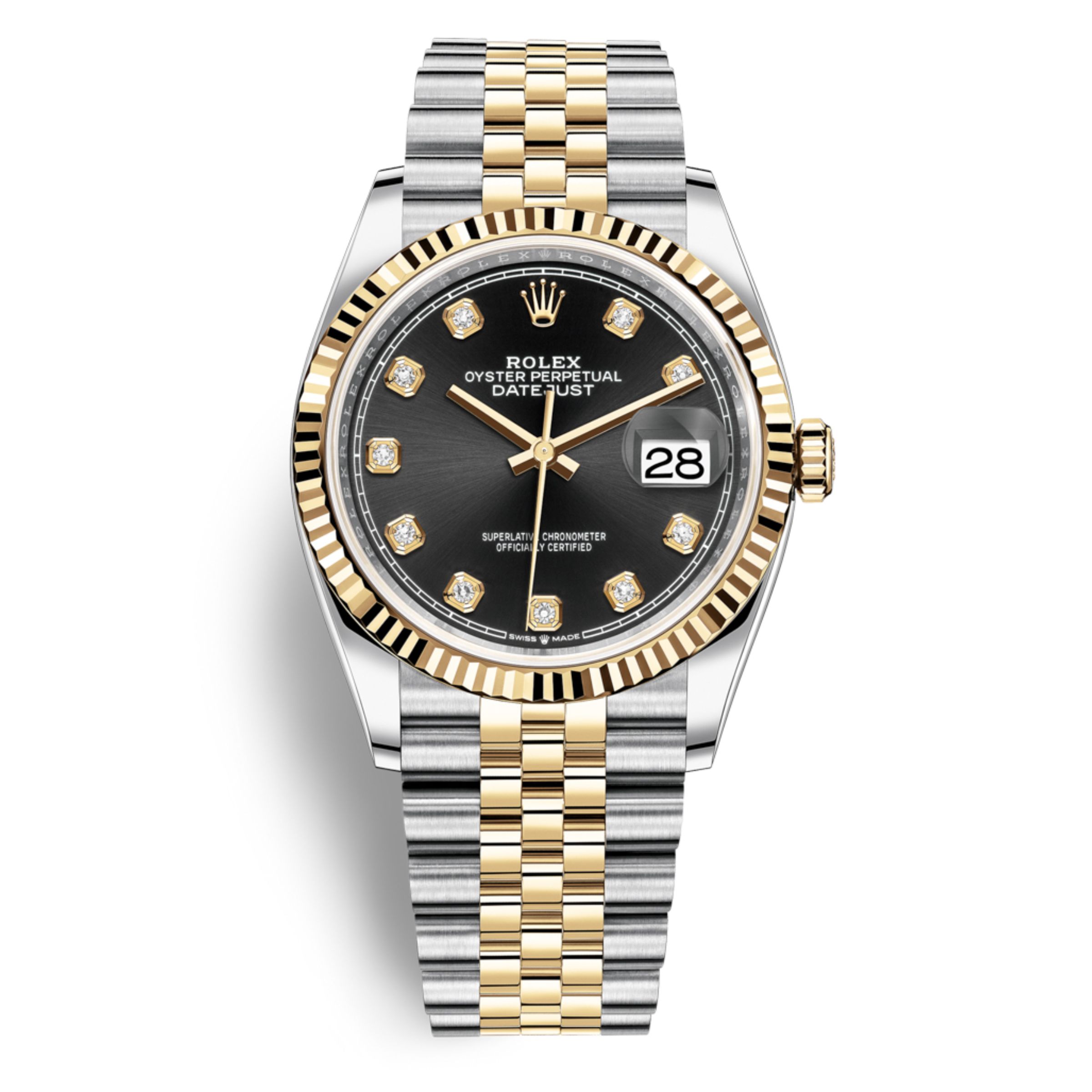 [Superclone] Rolex Datejust 36mm Black Dial Jubilee 116233