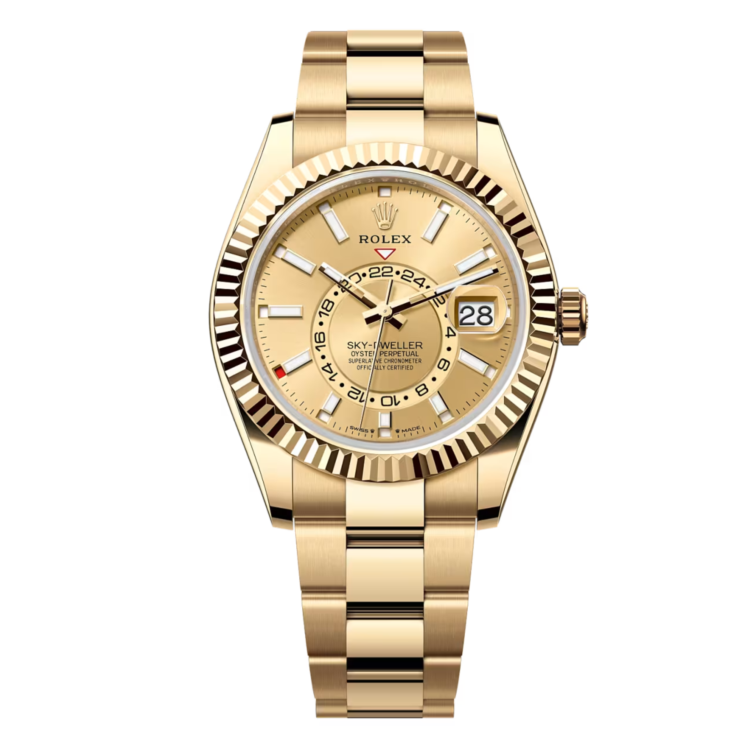 [Superclone] Rolex Sky-Dweller 42mm Champagne Dial Oyster 336938