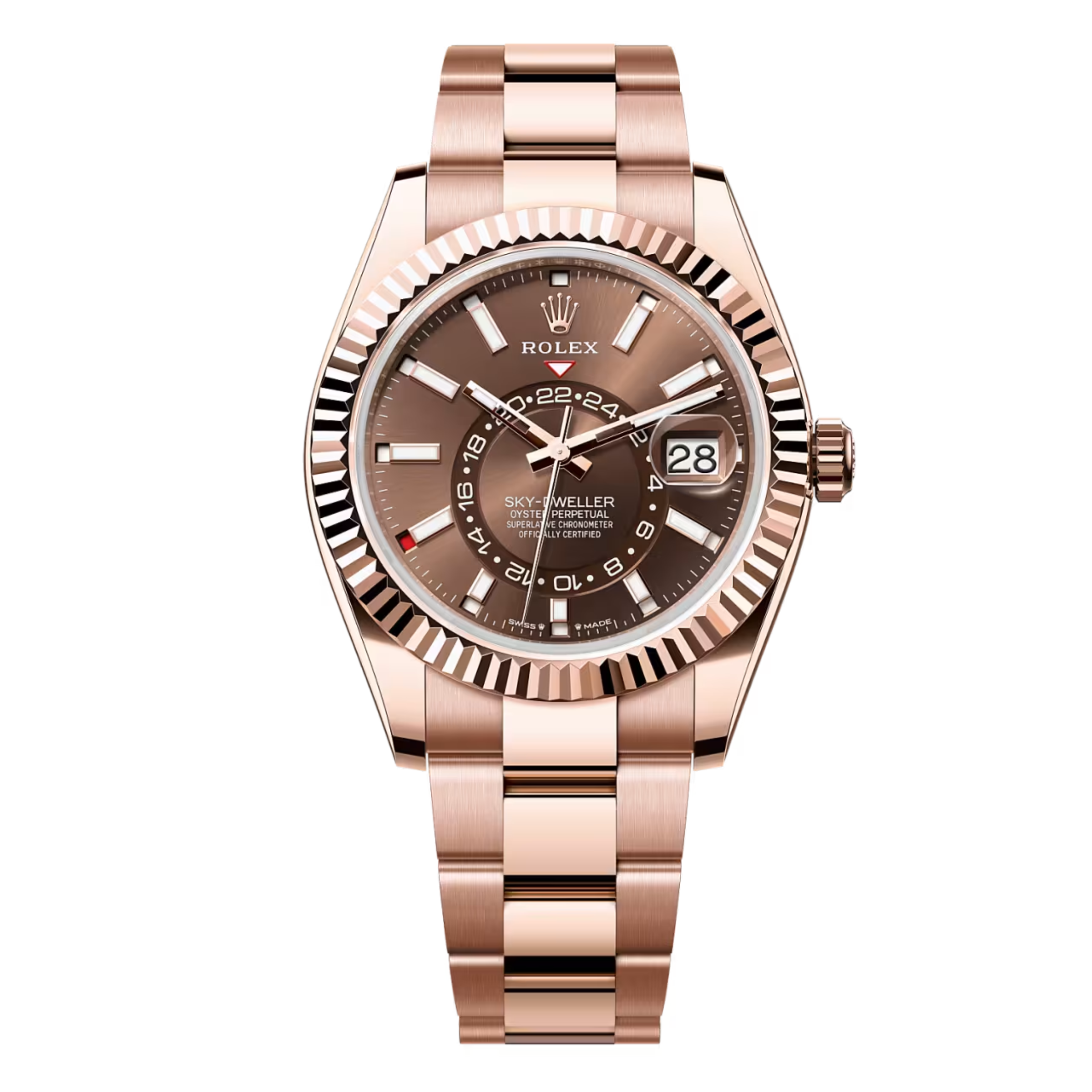 [Superclone] Rolex Sky-Dweller 42mm Chocolate Dial Oyster 326935