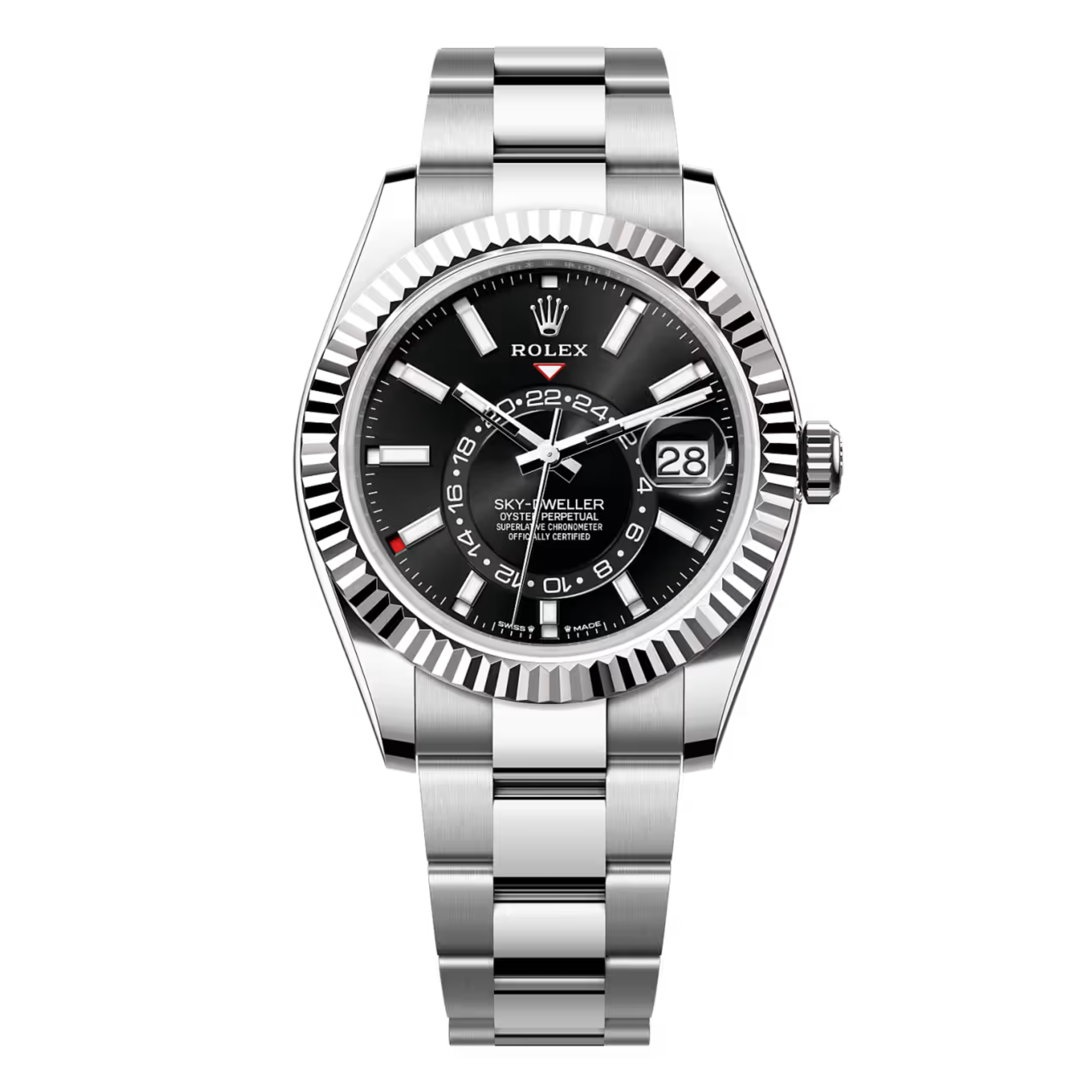 [Superclone] Rolex Sky-Dweller 42mm Bright Black Dial Oyster 336934 