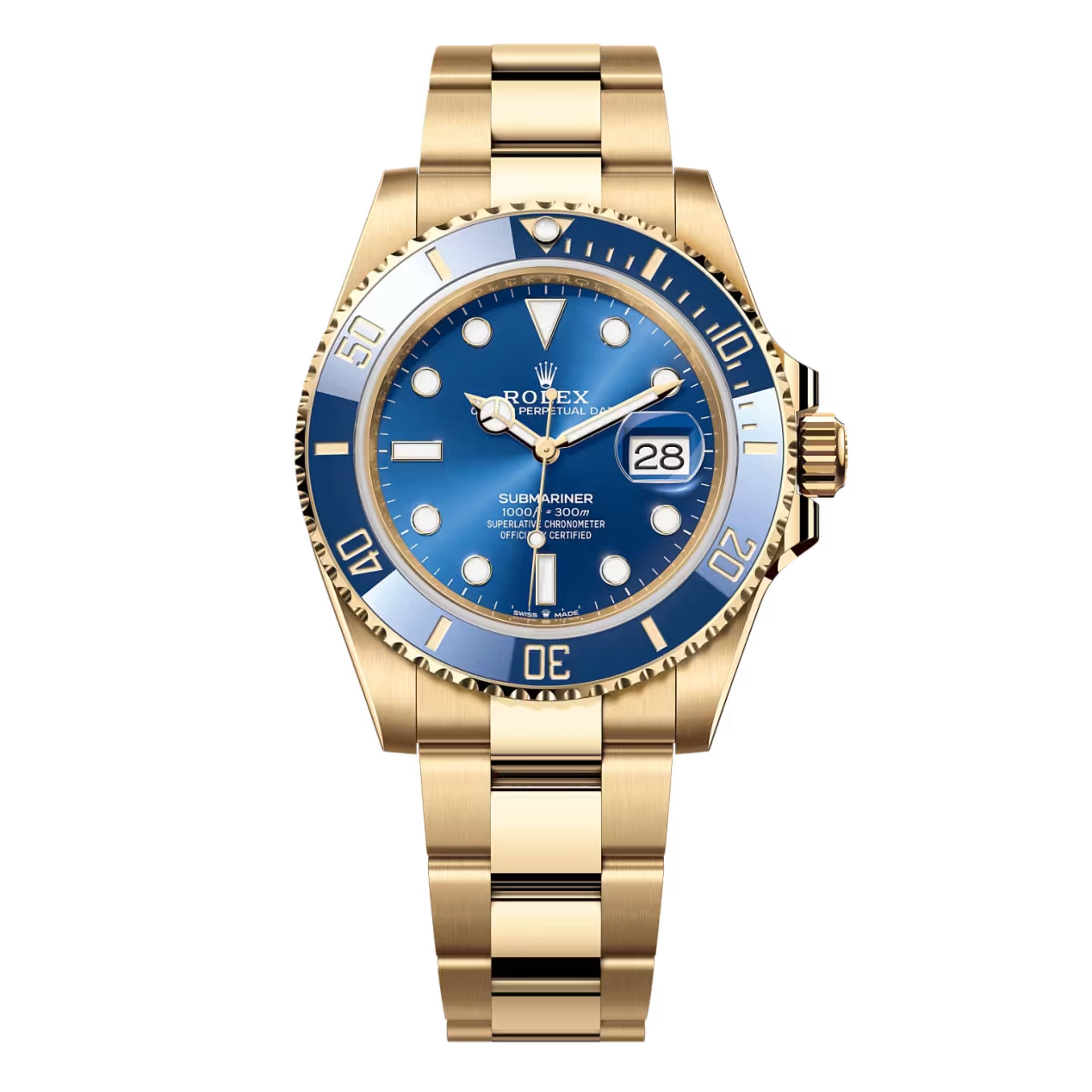 [Superclone] Rolex Submariner 41mm Royal Blue Dial Oyster 126618LB
