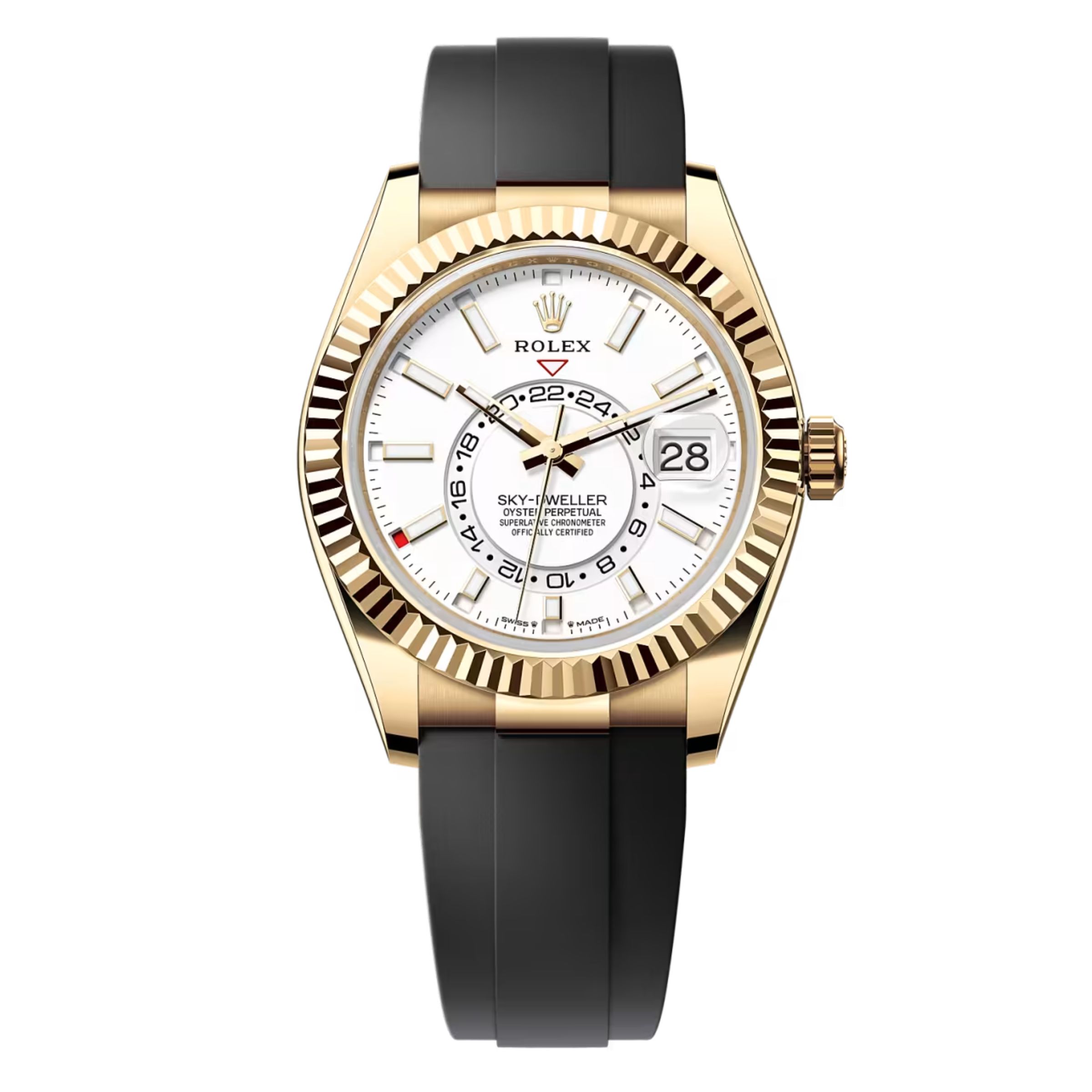 [Superclone] Rolex Sky-Dweller 42mm Intense White Dial 336238