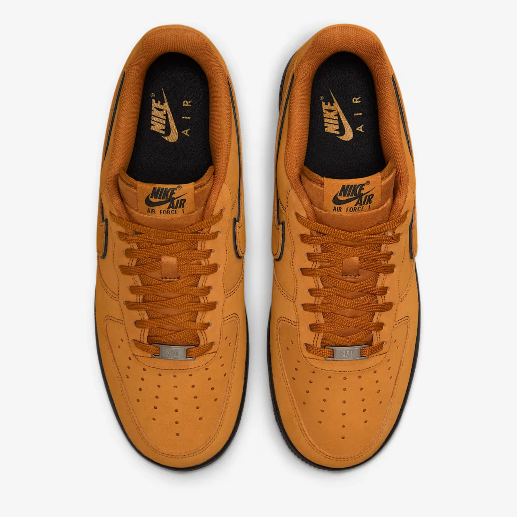 Nike Air Force 1 Low ’07 LV8 ‘Desert Ochre Black’ HQ1966-700 - Image 3