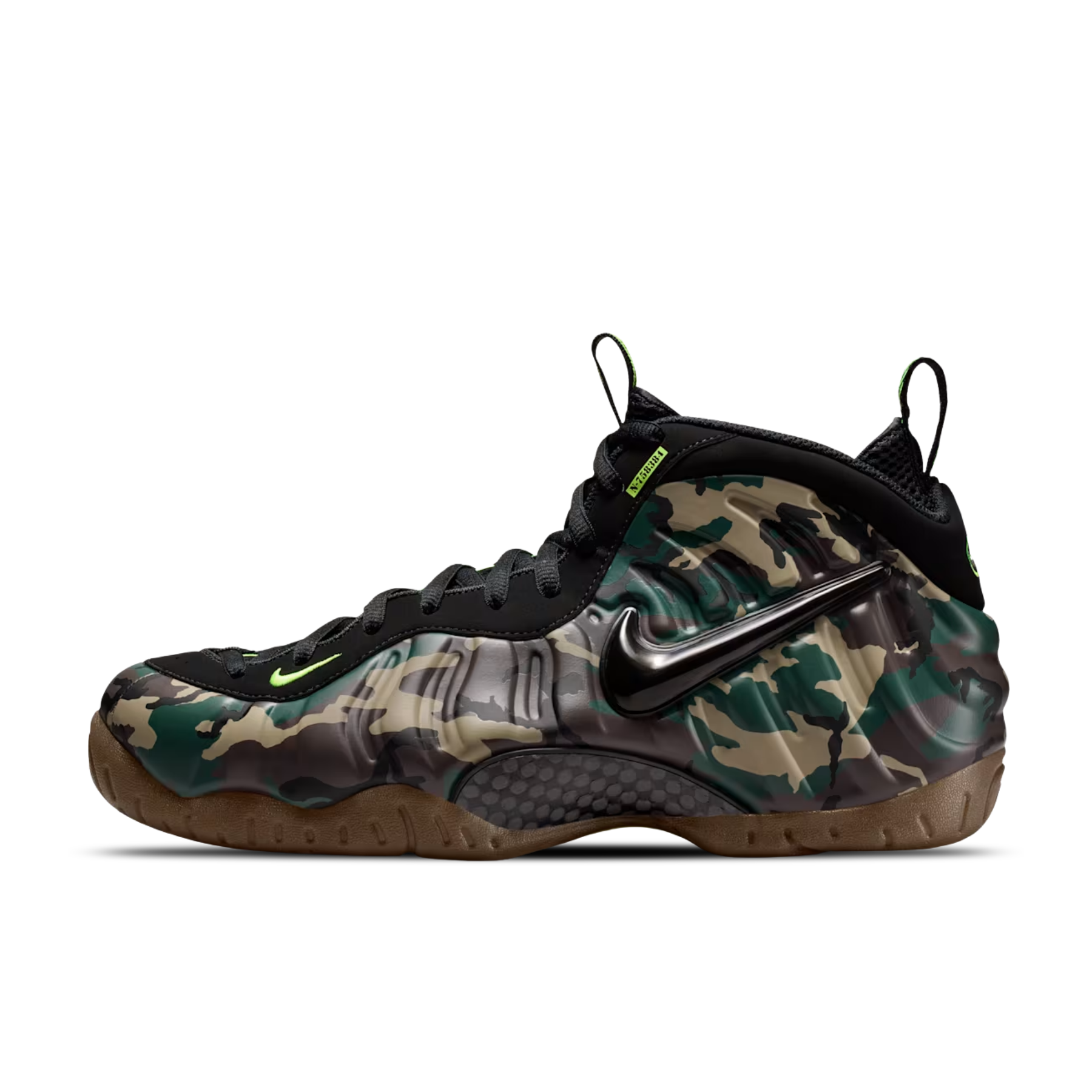 Air Foamposite Pro Black and Multi-Colour IM5204-001